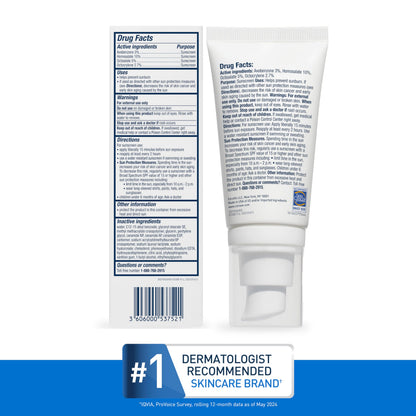 CeraVe Ultra-Light Moisturizing Lotion SPF 30, Sunscreen for Face, 1.7oz