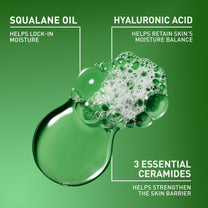 CeraVe Hydrating Foaming Oil Facial Cleanser with Hyaluronic Acid, 8oz