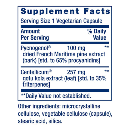 Life Extension Arterial Protect - Blood Pressure Supplement for Heart Health - with gotu kola and Pycnogenol Dried French Maritime Pine bark extracts - Gluten-Free, Non-GMO, Vegetarian - 30 Capsules