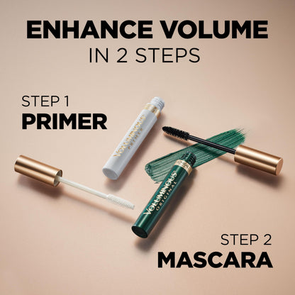 L’Oreal Paris Original Voluminous Mascara, Building Mascara Volume and Length Formula, Washable, Deep Green, 0.26 Fl Oz., 1 Count