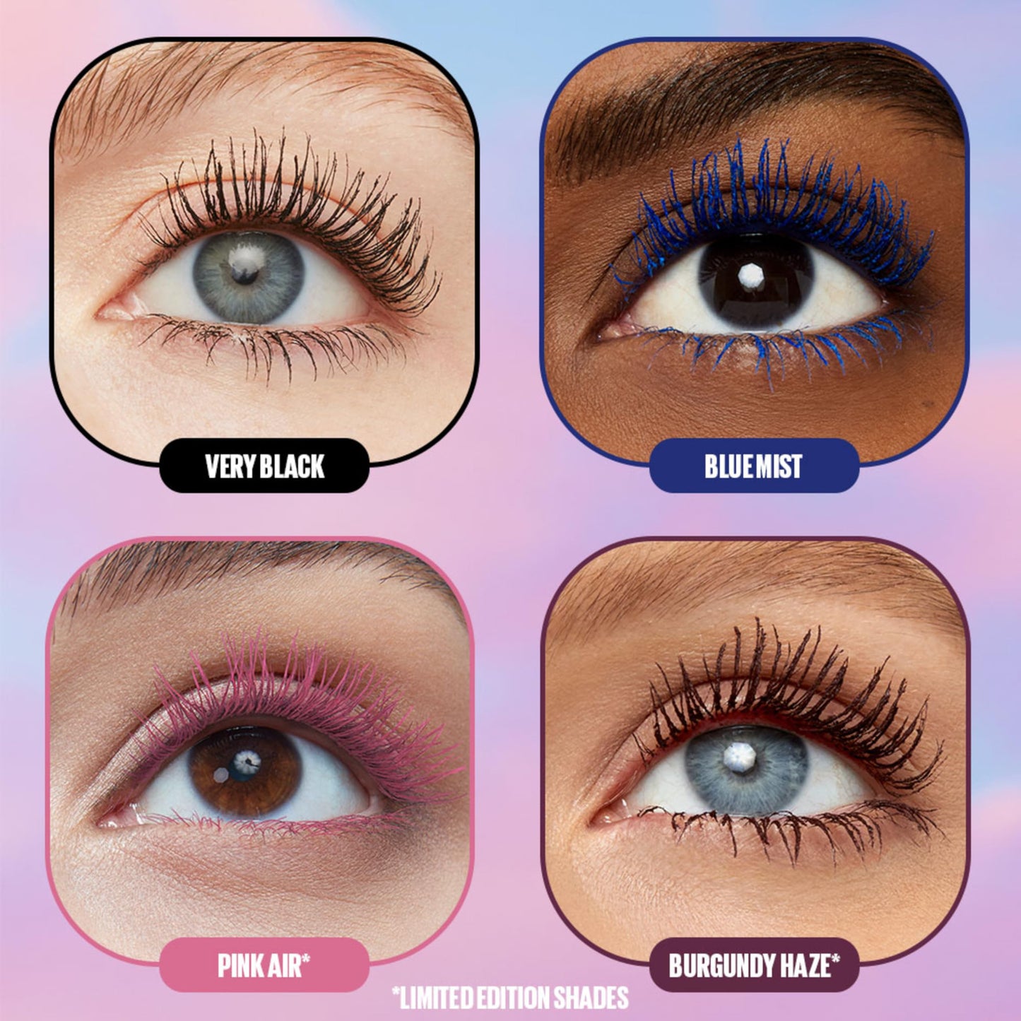 Maybelline Lash Sensational Sky High Waterproof Mascara Makeup, Volumizing, Lengthening, Defining, Curling, Multiplying, Buildable Formula, Brownish Black, 1 Count (Pack of 2)
