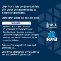 Life Extension Hair Growth for Men, ActriSave® Prickly pear and Black Rice, VI-SPO® Saw Palmetto, Supports Hair Growth, Fullness and Density, Non-GMO, 1-Daily, Gluten-Free, 30 softgels