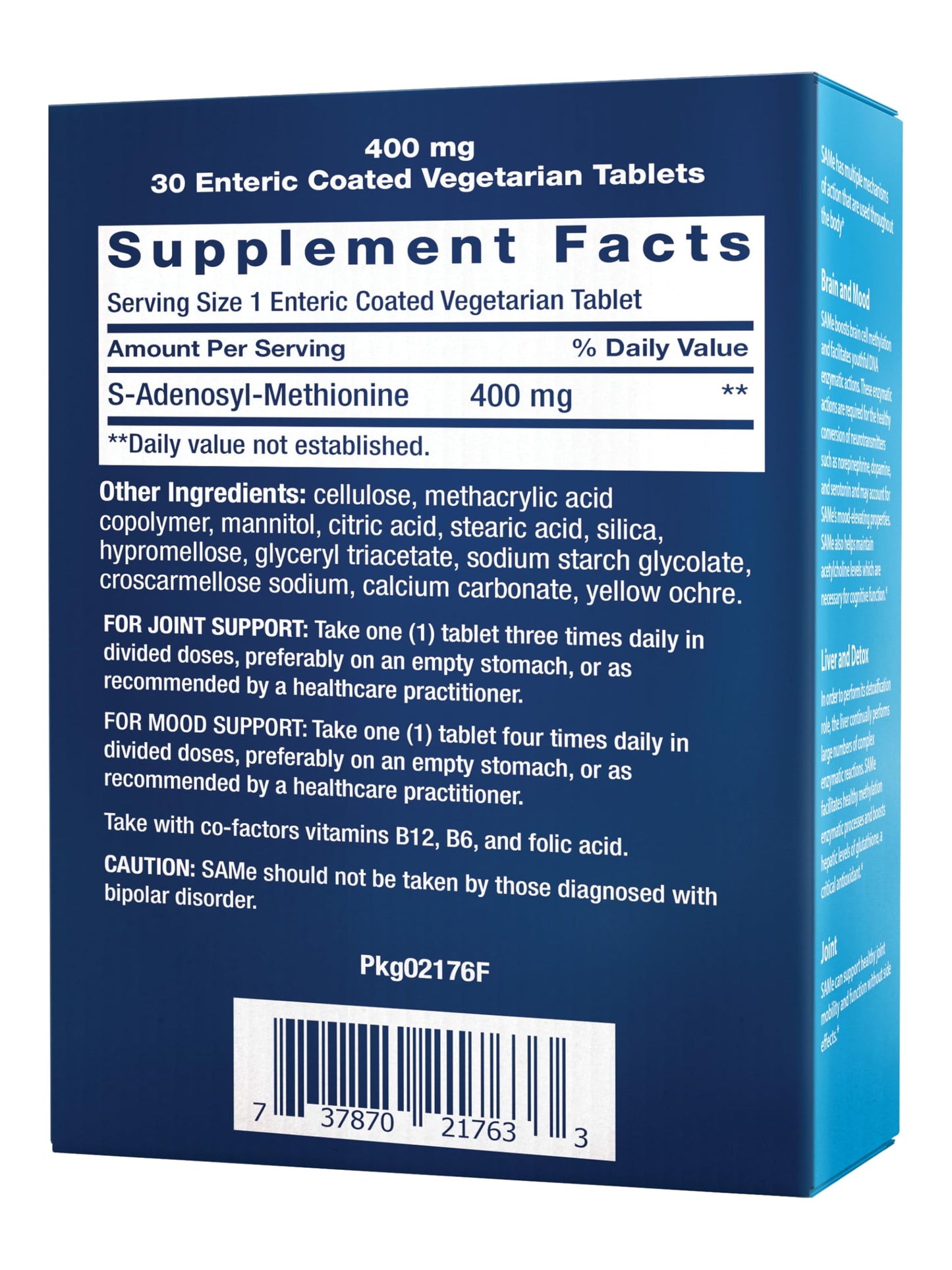 Life Extension Same, 30 Tablets