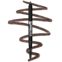 Maybelline TattooStudio Waterproof Eyebrow Pencil, Sharpenable, Longwear, Long Lasting, Pigmented Eyebrow Pencil for Defined Brows, Deep Brown, 1 Count