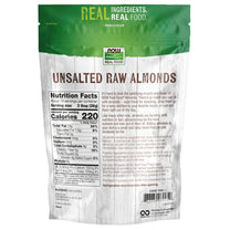 NOW Foods, Almonds, Raw and Unsalted, Source of Protein, Grown in the USA, 16-Ounce (Packaging May Vary)