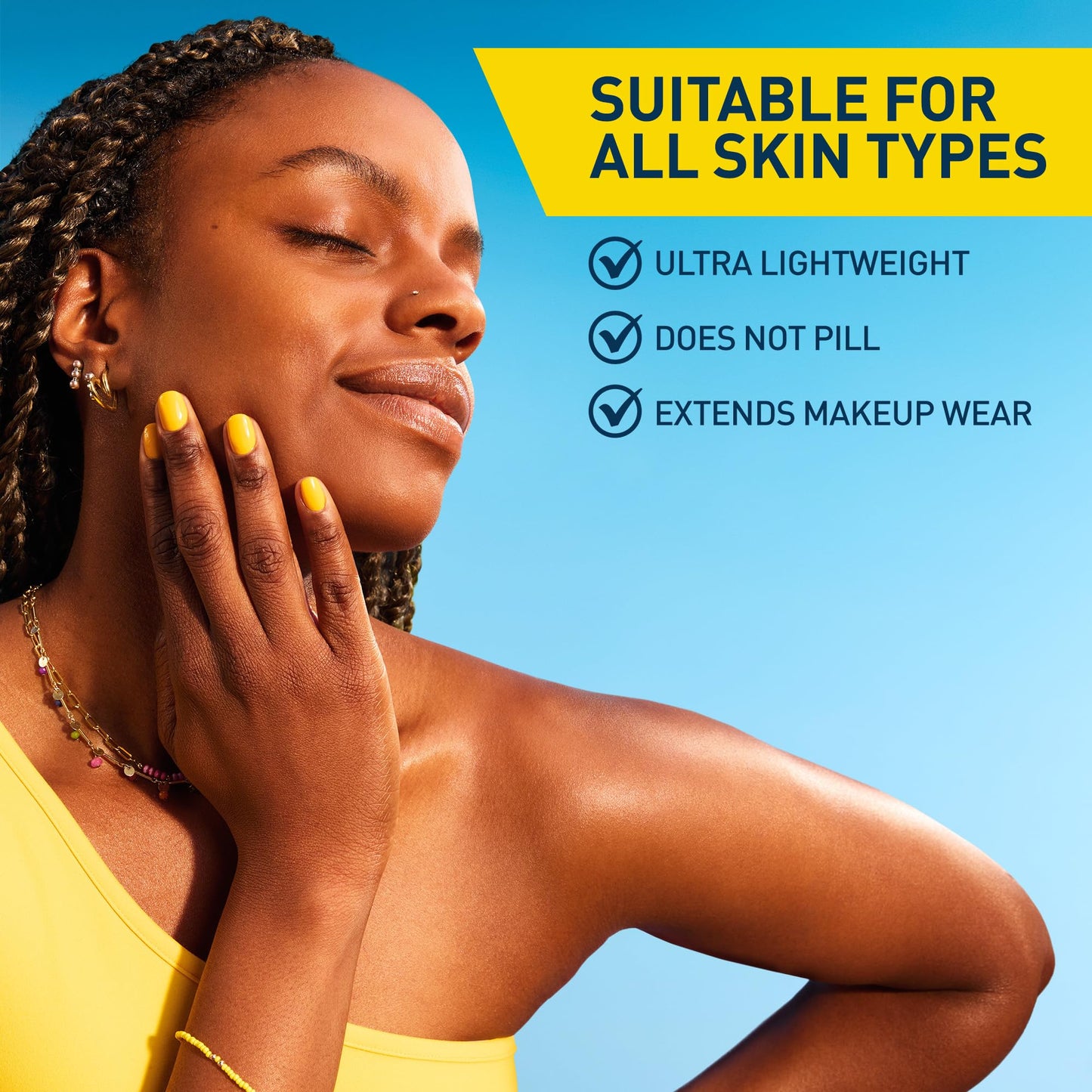 CeraVe Invisible Mineral Sunscreen SPF 50 Face Sunscreen, 1.7oz