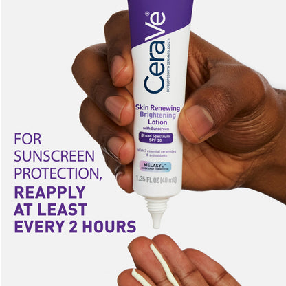 CeraVe Brightening Facial Moisturizer SPF 30 with Niacinamide, 1.35 oz
