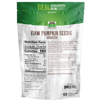 NOW Foods, Pumpkin Seeds, Raw and Unsalted, Essential Fatty Acids, Rich in Iron, Excellent Source of Protein, Certified Non-GMO, 1-Pound (Packaging May Vary)