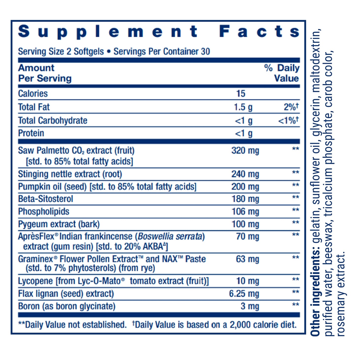 Life Extension, Ultra Prostate Formula, Saw Palmetto for Men, pygeum, stinging Nettle Root, lycopene, Prostate Health, Urination Flow, Psa, 60 Count