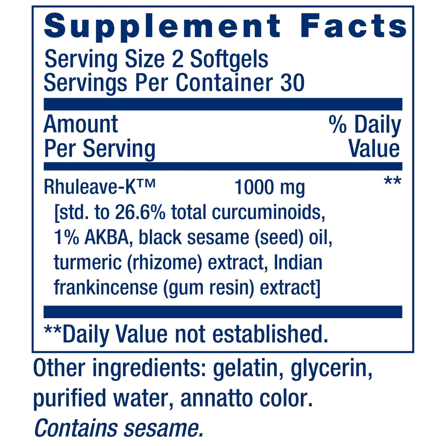 Life Extension Fast Acting Relief, Black Sesame Seeds, Turmeric, Boswellia, Joint Support Supplement, Quick Relief for discomfort in Bones, Joints & Muscles, Gluten-Free, Non-GMO, 60 softgels