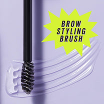 Maybelline Super Lock Brow Glue Eyebrow Gel, Lightweight and Waterproof Tinted Brow Gel For Up To 24HR Hold, Deep Brown, 1 Count