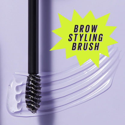 Maybelline Super Lock Brow Glue Eyebrow Gel, Lightweight and Waterproof Tinted Brow Gel For Up To 24HR Hold, Deep Brown, 1 Count