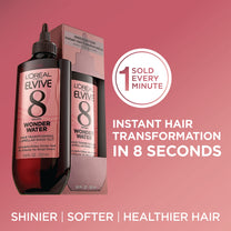 L’Oreal Paris Elvive 8 Second Wonder Water Lamellar, Rinse out Moisturizing Hair Treatment for Silky, Shiny Looking Hair, 6.8 FL; Oz