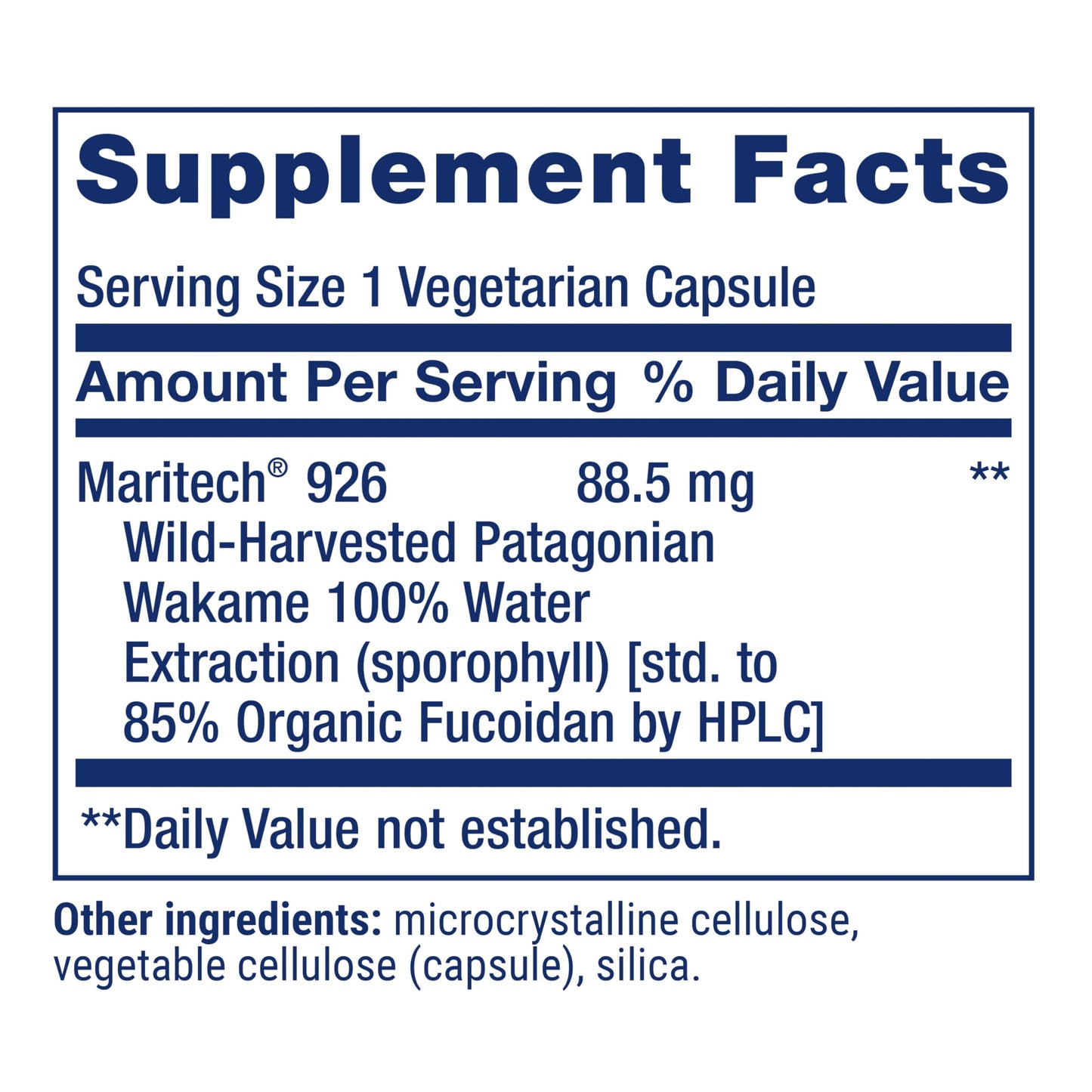Life Extension Optimized Fucoidan, 60 Capsules