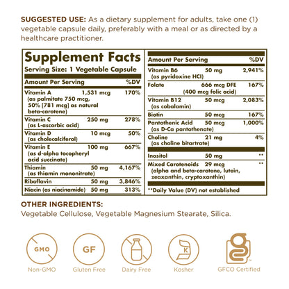 Solgar - Vitamins Only Vegetable Capsules 90 Count