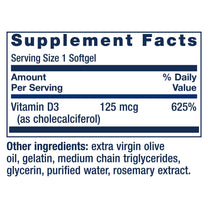 Life Extension Extend-Release Magnesium Prolonged Health Support & Vitamin D3 5000 IU 125 mcg Bone, Brain & Immune Health - 60 Capsules & 60 Softgels
