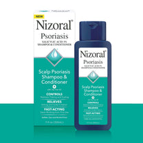 Nizoral Psoriasis Shampoo & Conditioner, 11 Oz, Gentle Scalp Treatment