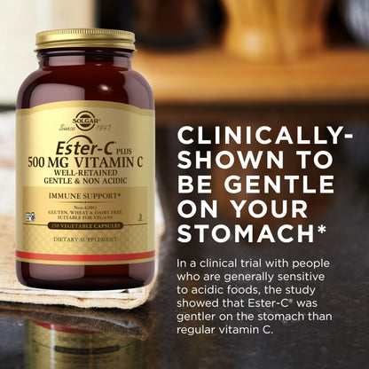 Solgar Ester-C Plus 500 mg Vitamin C (Ascorbate Complex), 100 Servings