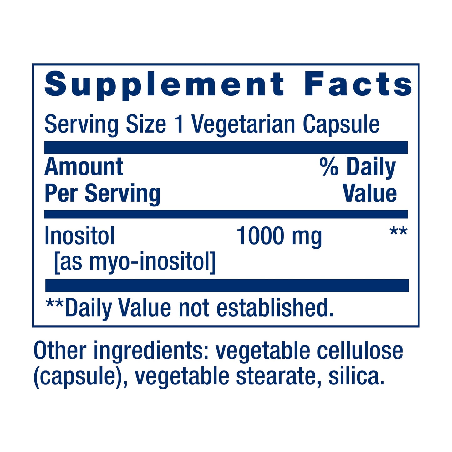 Life Extension Inositol Caps – 1000 mg, Myo-Inositol – Mood Health, Well-Being, Healthy Metabolism, Hormone Balance – Gluten-Free, Non-GMO, Vegetarian – 360 Capsules