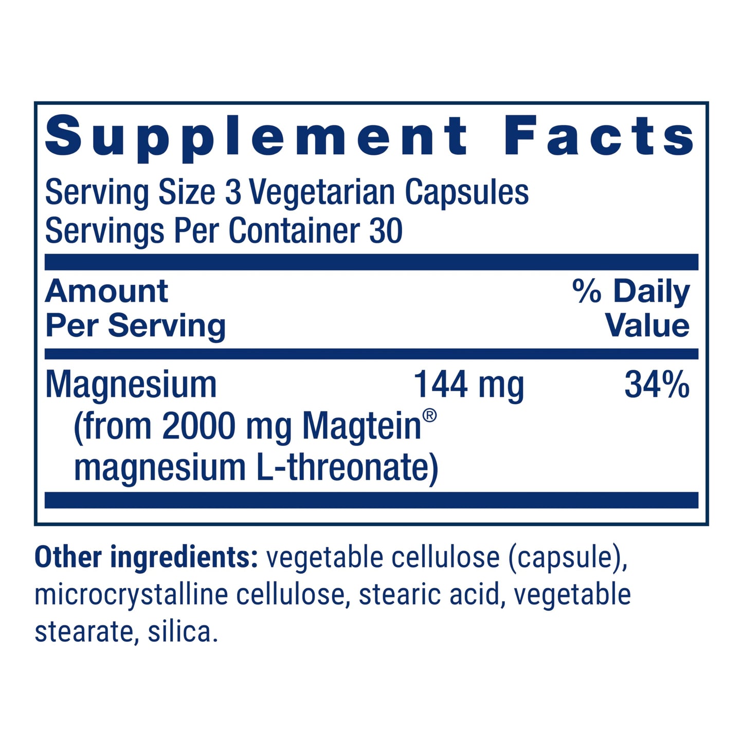Life Extension Neuro-Mag Magnesium L-Threonate, 90 Vegetarian Capsules