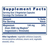 Life Extension Neuro-Mag Magnesium L-Threonate, 90 Vegetarian Capsules