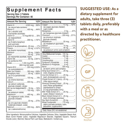 Solgar Female Multiple, 120 Tablets, Multivitamin, Mineral & Herbal Formula