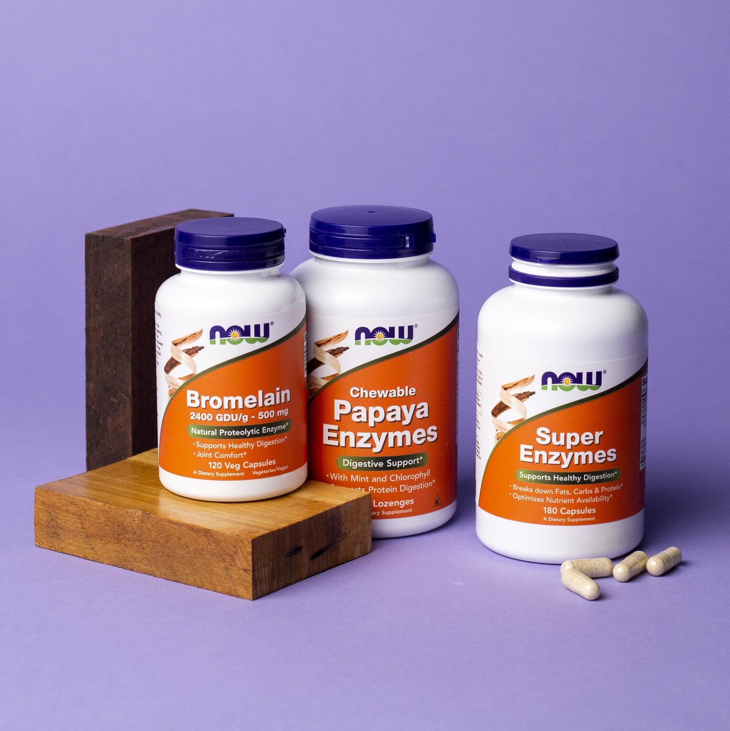 NOW Foods Supplements, Bromelain (Natural Proteolytic Enzyme) 2,400 GDU/g - 500 mg, Natural Proteolytic Enzyme*, 120 Veg Capsules