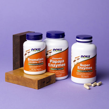 NOW Foods Supplements, Bromelain (Natural Proteolytic Enzyme) 2,400 GDU/g - 500 mg, Natural Proteolytic Enzyme*, 120 Veg Capsules