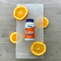 NOW Foods Supplements, Vitamin C-500 with Rose Hips, Antioxidant Protection*, 100 Tablets