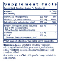 Life Extension Thyroid Support Complex, 60 Capsules