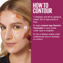 Maybelline Instant Age Rewind Eraser Dark Circles Treatment Multi-Use Concealer, 100, 1 Count (Packaging May Vary)