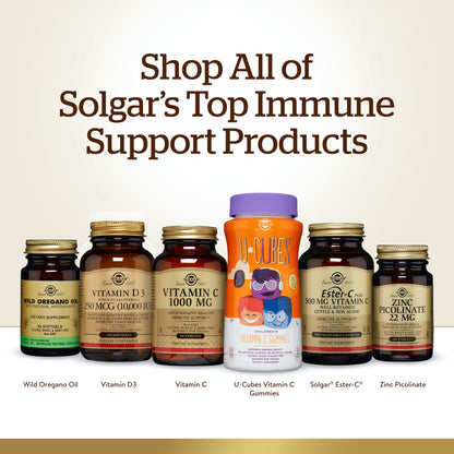 Solgar Chelated Zinc, 250 Tablets - Zinc for Healthy Skin - Supports Cell Growth & DNA Formation - Exerts Antioxidant Activity - Supports A Healthy Immune System - Non GMO, Vegan - 250 Servings