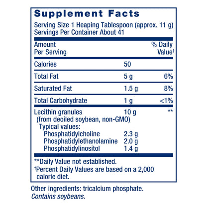 Life Extension Lecithin, 454 Grams
