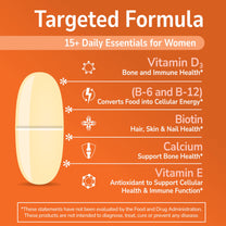 21st Century One Daily Women's Multivitamin Tablets, 100 Count