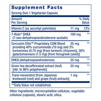 Life Extension DHEA and 7-Keto DHEA Complete Vegetarian Capsules to Maximize Support of a Healthy Body Weight & Mood, Lean Muscle Mass, Libido & More, Non-GMO, Gluten-Free, 60 Count