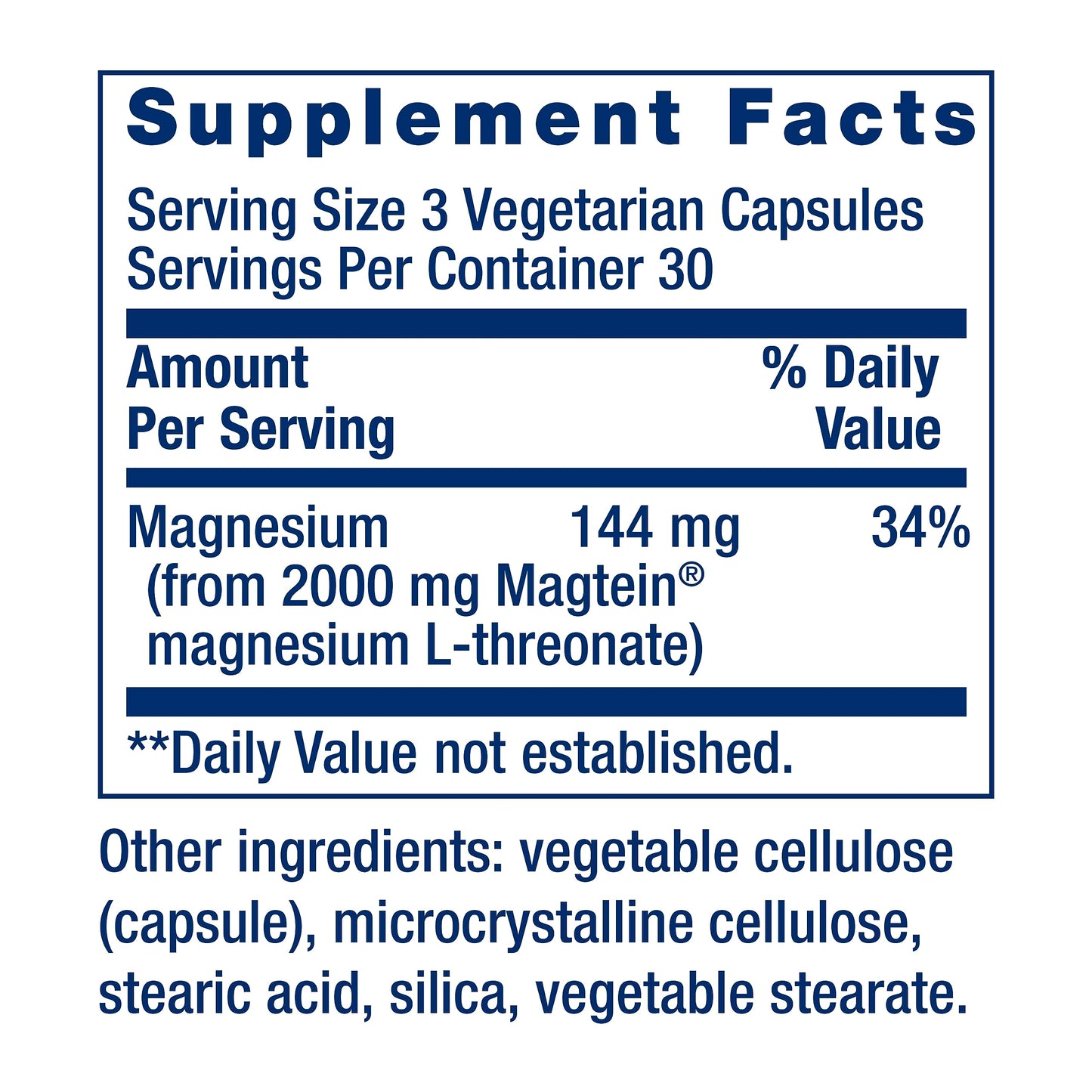 Life Extension Neuro-Mag Magnesium L-Threonate, Memory Health, Quick Thinking, Cognitive Health Support, Vegetarian, Non-GMO, 90 Vegetarian Capsules (144 mg from 2000 mg Magtein Magnesium (Pack of 2)