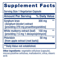 Life Extension Tri Sugar Shield®, Sorghum bran, White Mulberry, phloridzin Apple polyphenol, Three Botanical extracts Promote Healthy Glucose Metabolism, Gluten-Free, Non-GMO, Vegetarian, 60 Capsules