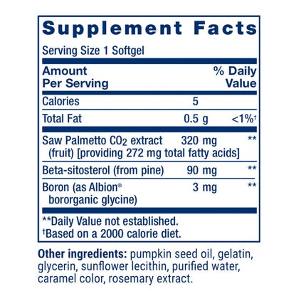 Life Extension PalmettoGuard Saw Palmetto, 30 Softgels