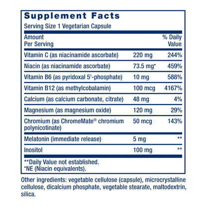 Life Extension Quiet Sleep Melatonin, 5 mg, Powerful Sleep Support, Healthy circadian Rhythms, Cellular Defense, Gluten-Free, Non-GMO, Vegetarian, 60 Capsules