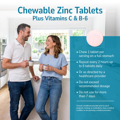 21st Century Zinc Chewable Withc & B6 - Cherry, 90 Count