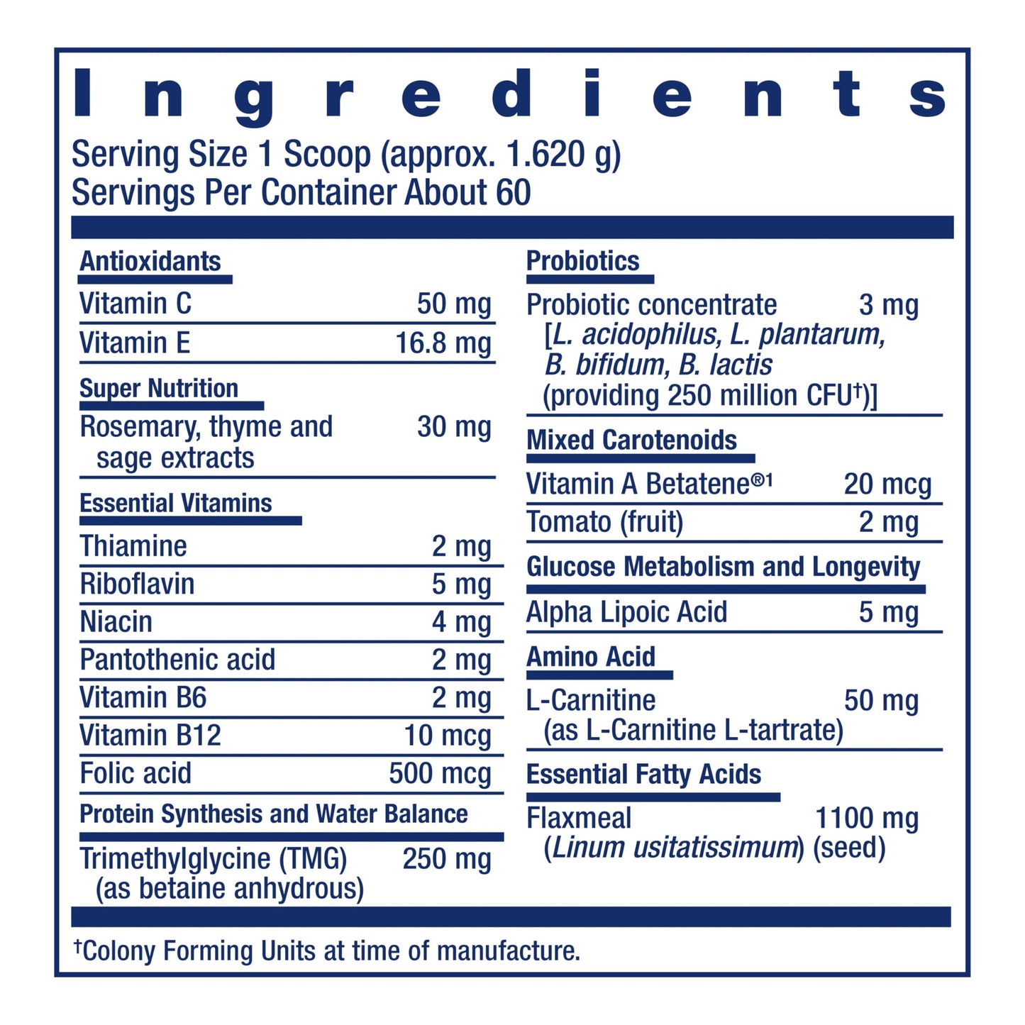 Life Extension Dog Mix, Dog Vitamins and Supplements, probiotics, L-carnitine, B12, folic Acid, Vitamin C, Vitamin E, Rosemary, Nutrient Absorption, Gluten-Free, Non-GMO, 60 Servings