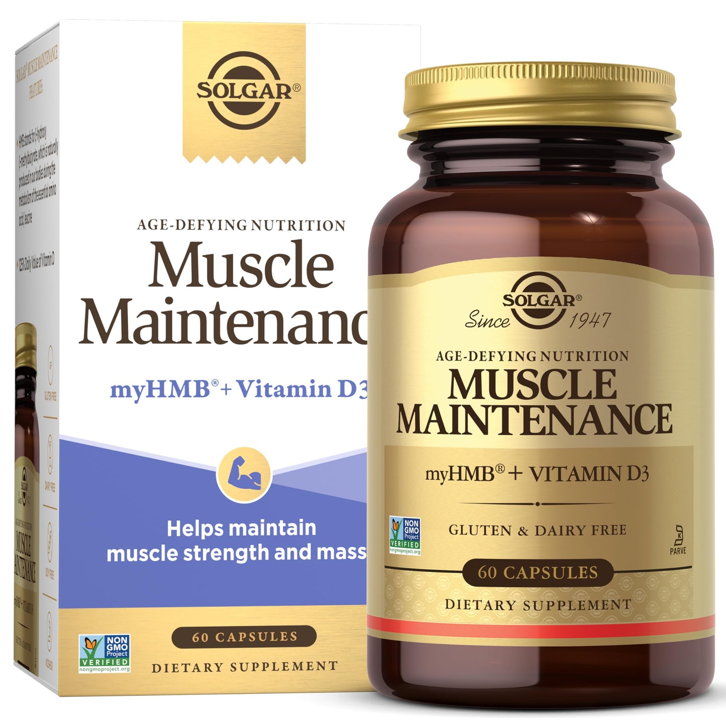 Solgar Muscle Maintenance Vitamin and Mineral Supplement, 20 Servings