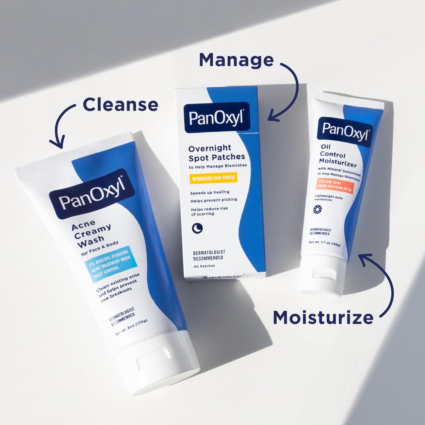 PanOxyl Antimicrobial Acne Creamy Wash, 4% Benzoyl Peroxide, 6 Ounce