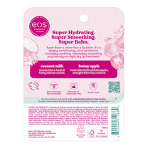 eos 24H Moisture Super Balm - Coconut Milk & Apple, 0.35 fl oz, 2-Pack