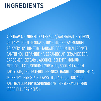 CeraVe Hyaluronic Acid Serum for Face, Hydrating Serum for Dry Skin, 1oz