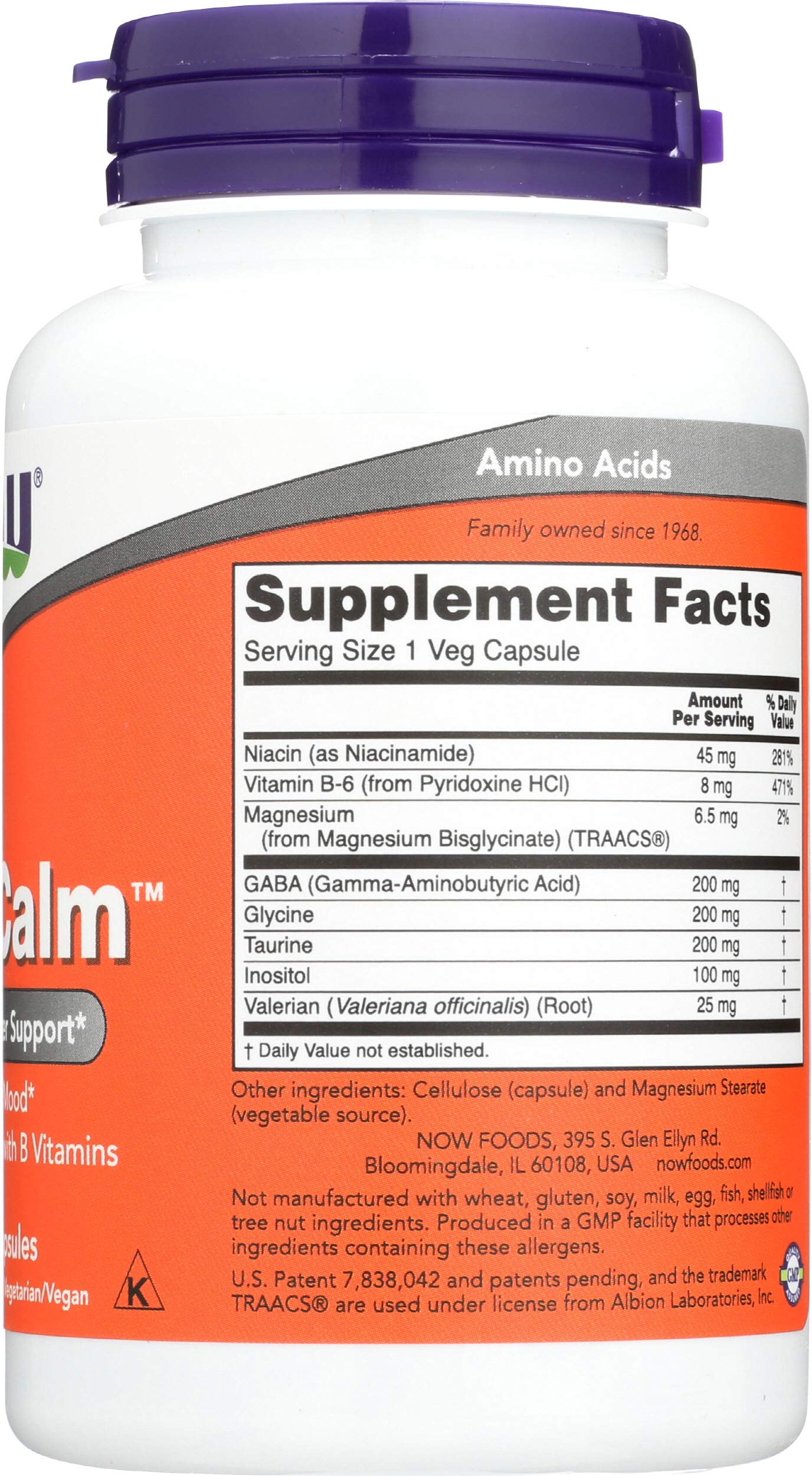 Now Foods True Calm(tm) Amino Relaxer 90 Caps ( two-pack)