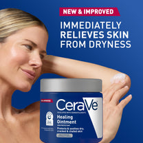 CeraVe Healing Ointment, Hyaluronic Acid Skin Protectant for Dry Skin, 12oz