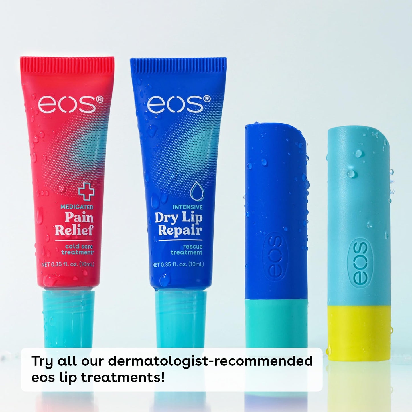 eos The Hero Lip Repair - Strawberry Extract, 24H Moisture, 0.35 fl oz