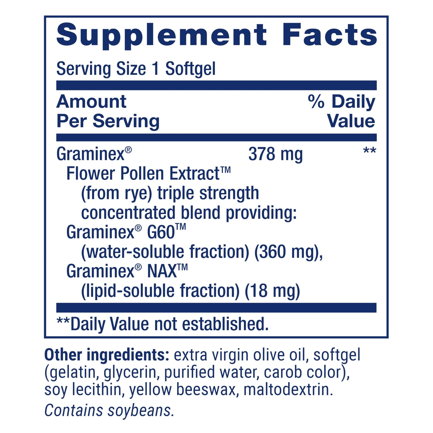 Life Extension Triple Strength ProstaPollen, 30 Softgels