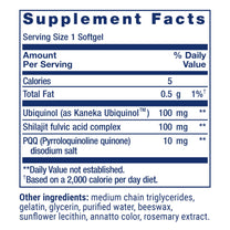 Life Extension Super Ubiquinol CoQ10 with PQQ, Heart Health, 30 Softgels